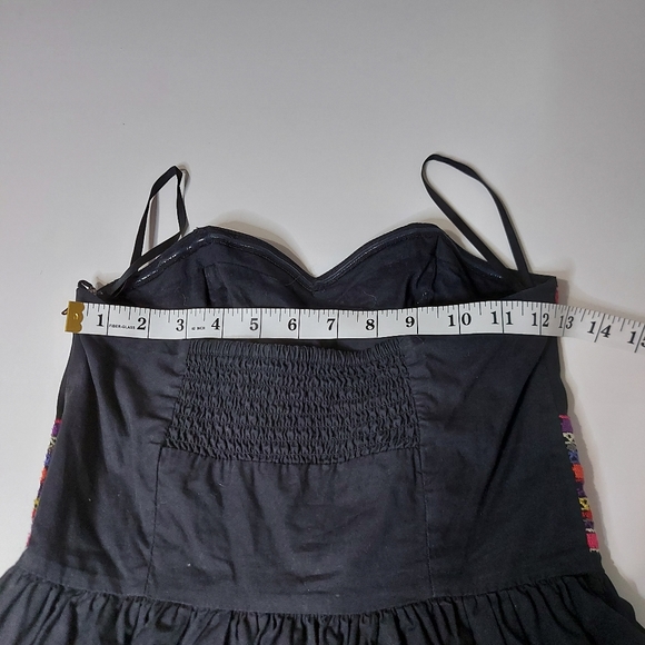 H&M Cute Embroidered Strapless Dress - Picture 11 of 15
